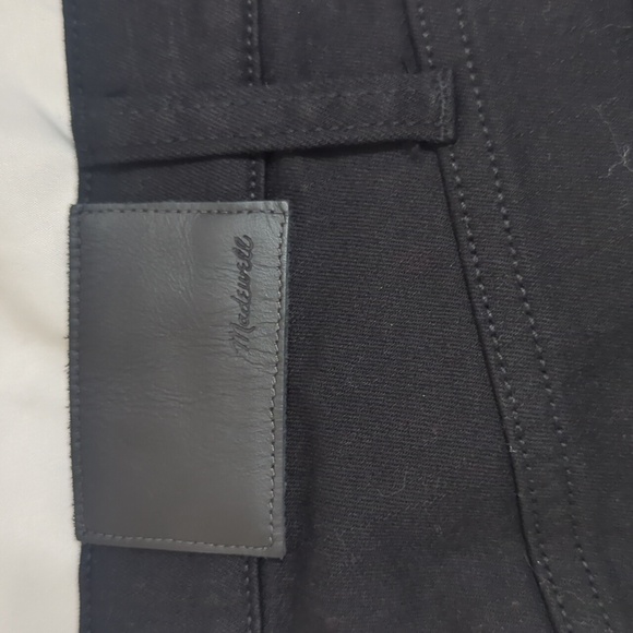 Madewell MidRise Skinny Jeans: Velvet Tuxedo Stripe, Color Esther Wash Size 27 - Picture 13 of 16